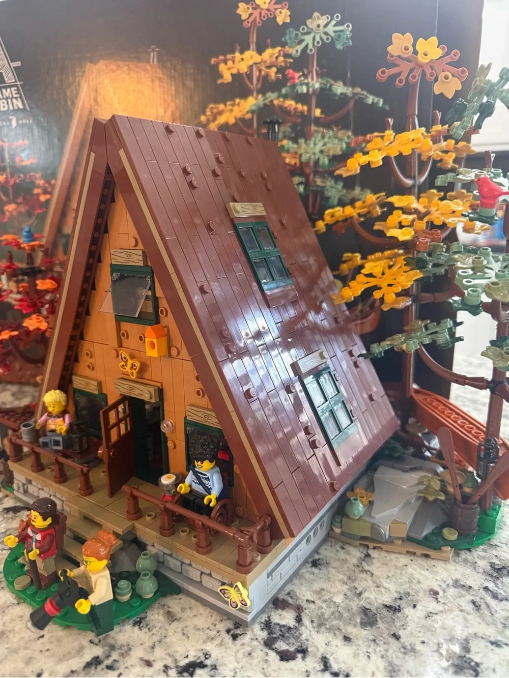 LEGO Ideas A-Frame Cabin 21338 RETIRED Complete w/ Box & Instructions